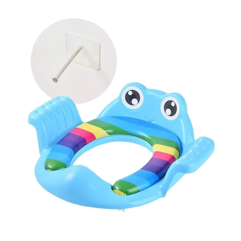 Baby-Toilettensitz mit Armlehnen für das Toilettentraining von Mädchen und Jungen, multicolor - Bild 2