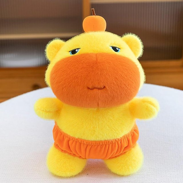 Lulu Capybara Puppe, Plüschtier, orange - Bild 1