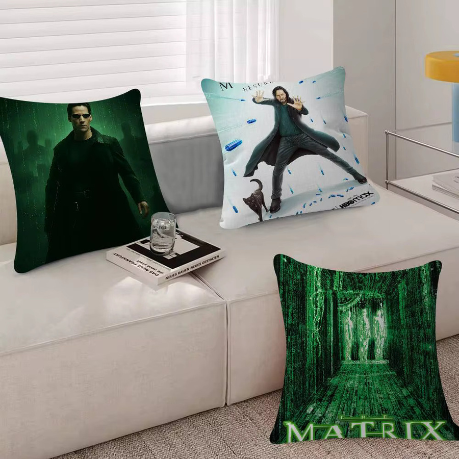 Personalisierter Kissenbezug Matrix Resurrections von Beast Kingdom für das Kinderzimmer, quadratisch, 30 x 30 cm - Bild 2