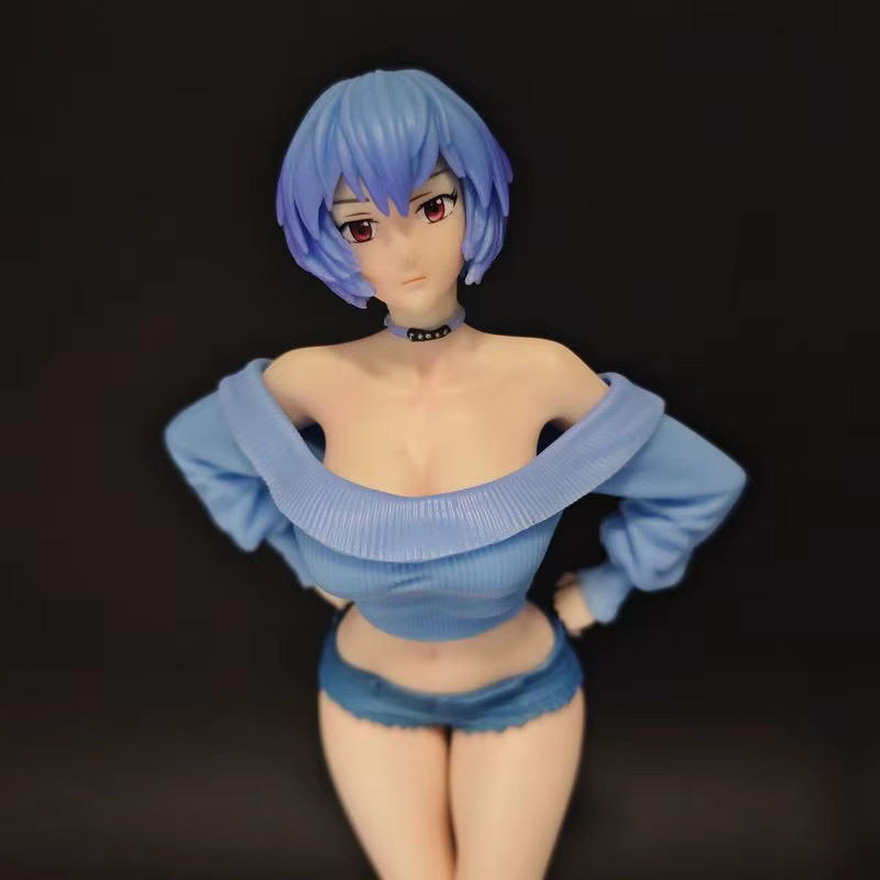 Bandai Rei Ayanami Anime-Mädchen, Actionfigur, 19cm, Kunststoff - Bild 2