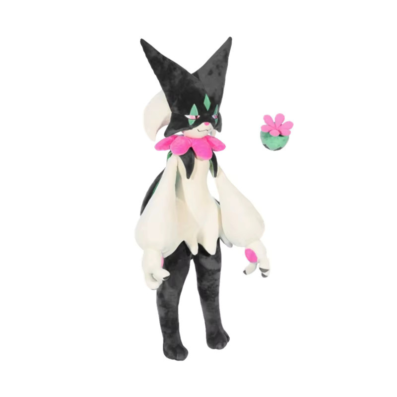Bandai Pokémon Meowscarada Puppe, Plüsch / Textil, Bunt / Mehrfarbig - Bild 4