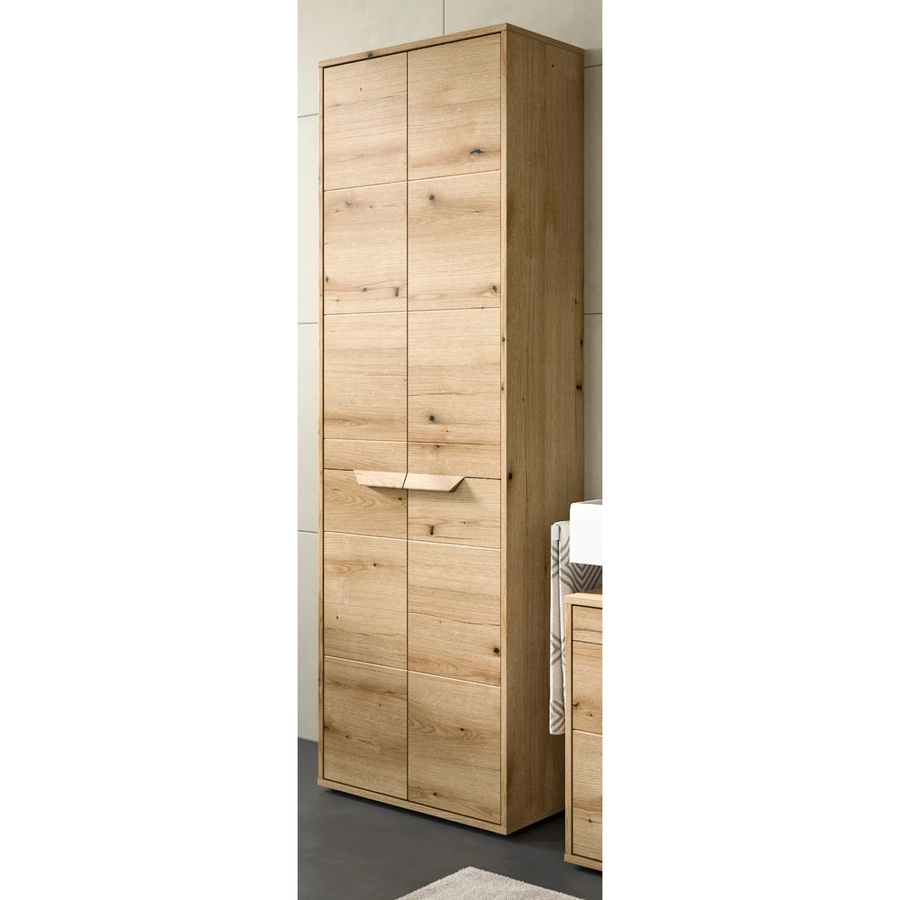 Inn.Furn Hochschrank Evoke Eiche mit Soft-Close Celia, Farbe Braun, Breite: 64 cm, Höhe: 189 cm, Tiefe: 32 cm - Bild 2