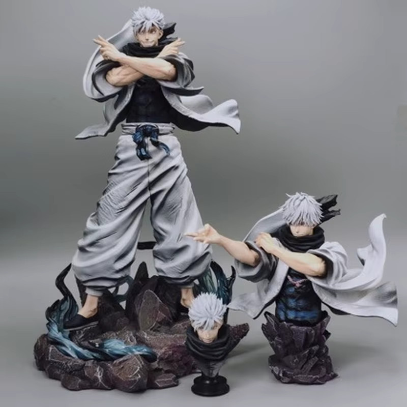Bandai Jujutsu Kaisen Gojo Satoru Figur, Anime-Statue, 36cm, Kunststoff - Bild 4