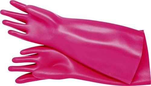 Knipex Elektrikerhandschuhe Größe L in Pink nach EN 60903 und DIN 60903, 1 Paar - Bild 1