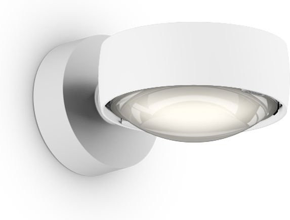 Occhio Sento E verticale up LED-Wandleuchte in Weiß matt mit Occhio air Modul und warmweißem Licht (2700K) - Bild 1