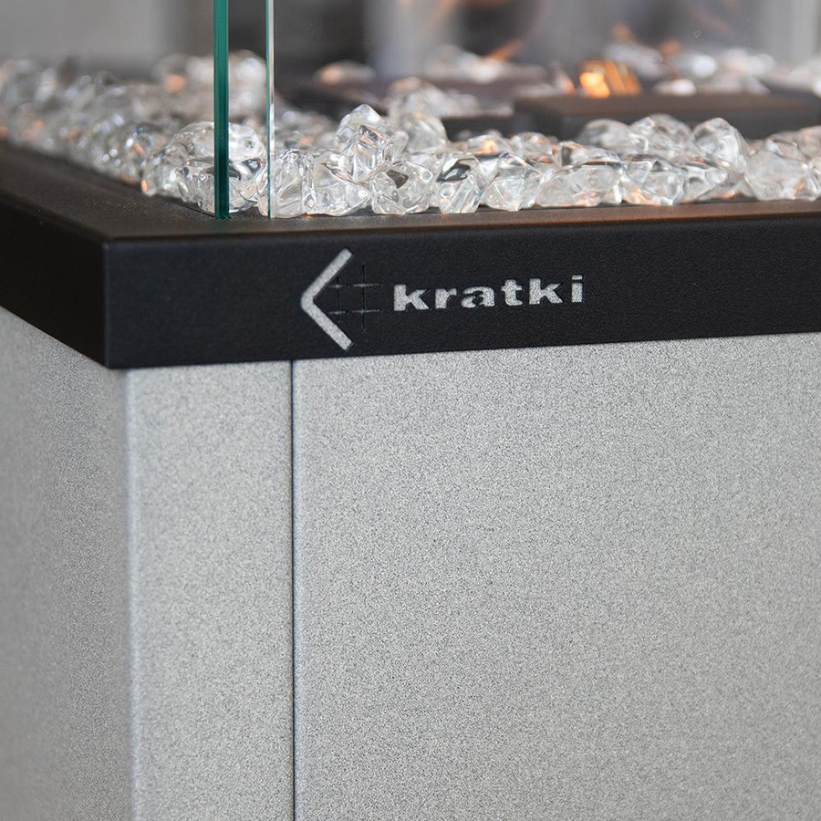 Gasheizer Kratki PATIO LIGHT Granito - Bild 9