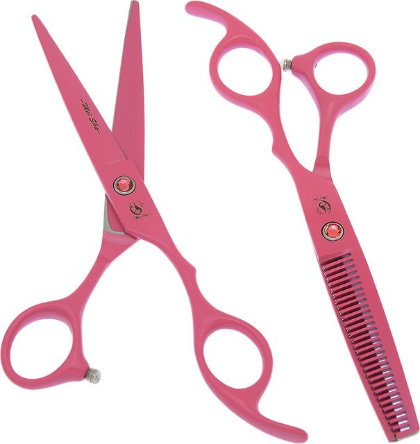 Meisha Haarschere Edelstahl, Barber Schneideschere und Ausdünnungsschere, Unisex - Bild 1