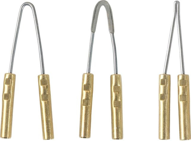 PEBARO Brennschleifen-Set aus Metall in Silber und Gold - Bild 1