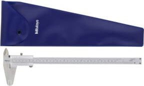 Mitutoyo Nonius Messschieber 0-300mm/0-12", 0,05mm, Metrisch/Inch, Blau - Bild 1