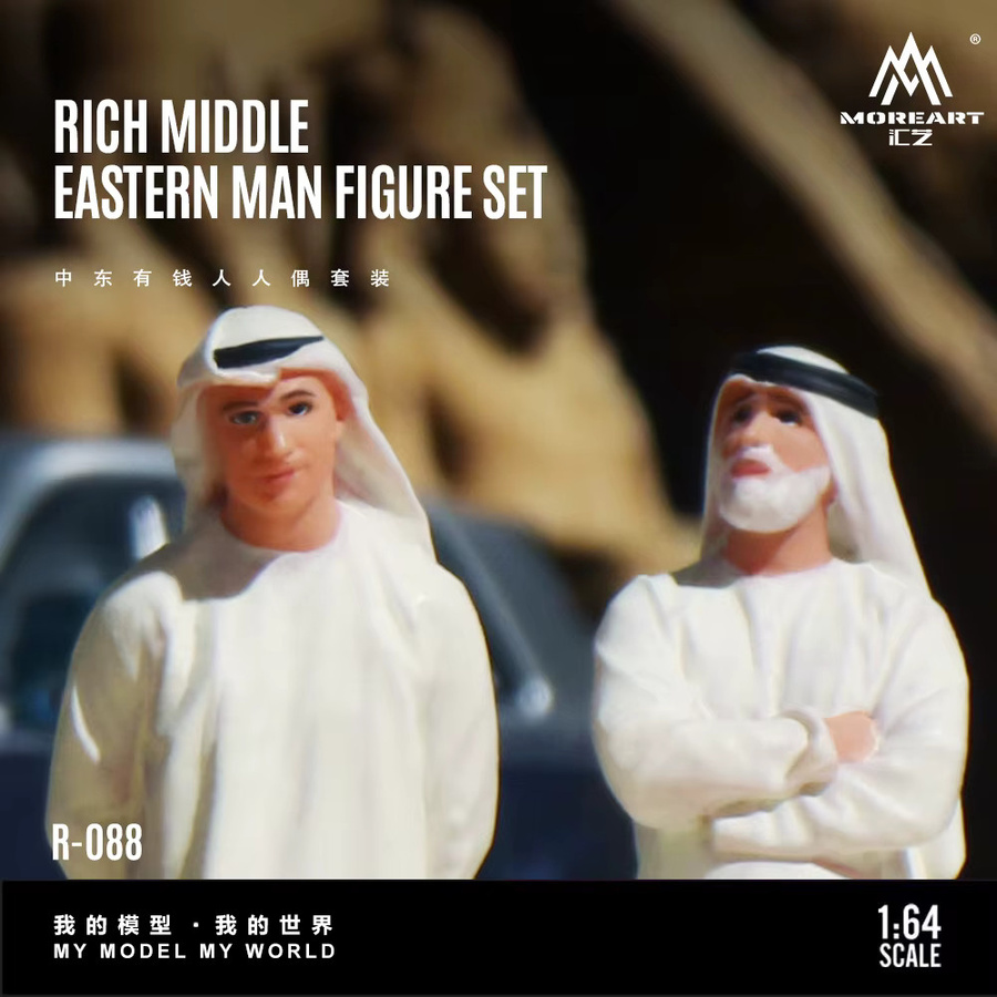 MoreArt Richman Puppen-Resin-Modellset, 1:64, Resin - Bild 2