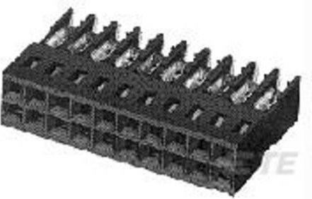 TE Connectivity Tray 102394-4 in Schwarz - Bild 1