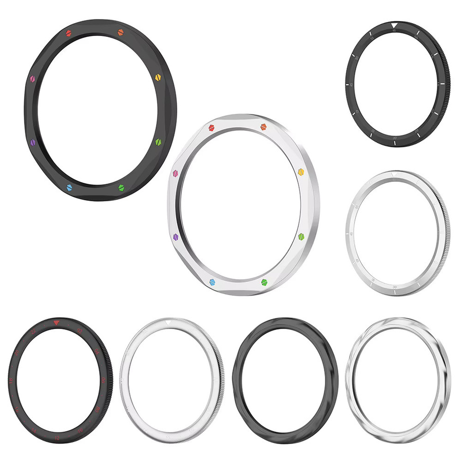 Xiaomi Schutzhülle für Uhr S4/S3, Metall Lünette, Schwarz - Bild 4