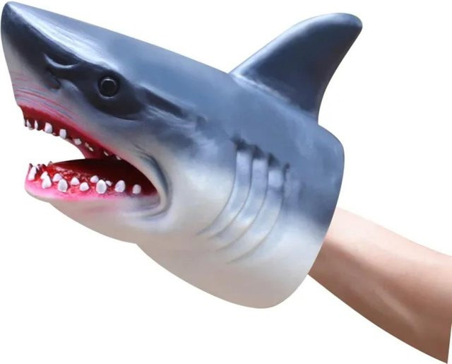 MOQIDODO Handpuppen Dinosaurierkopf, T-Rex, Plüschtier, ab 14 Jahren - Bild 1