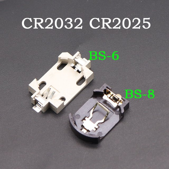 TingDong Batteriehalter für CR2032 CR2025 ML203 Batterien, passend für FC SFC NES SNES N64 Spielkarten, Farbe: Weiß - Bild 1