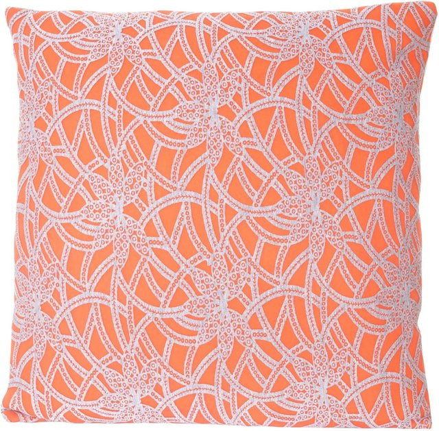 MCW Deko-Kissen Barock mit Füllung, Orange, B/T/H: 45 x 45 x 45 cm - Bild 1