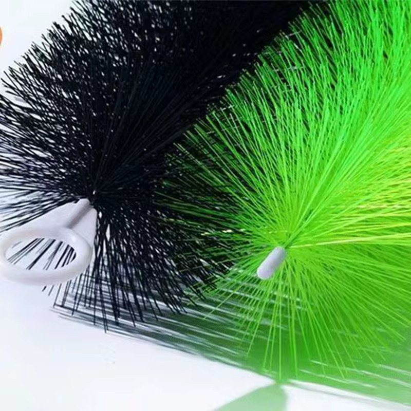 70er Set AQUATOSUN Filterbürsten für Aquarium und Fischteich in Grün und Schwarz, Lärmreduzierende Filtermaterialien, Länge: 50 cm - Bild 4