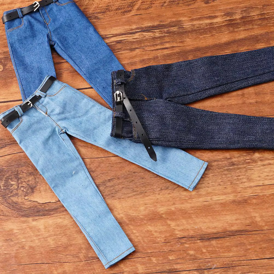 Jeans Puppenhosen, Maßstab 1:6, Blau, Zubehör - Bild 2