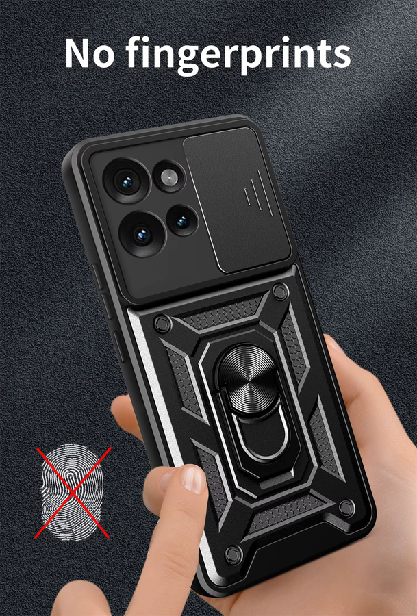 Stoßfeste Rüstungshülle für Motorola Moto Edge 50 in Grün mit 360 Grad drehbarer Halterung und Kameraschutz - Bild 4