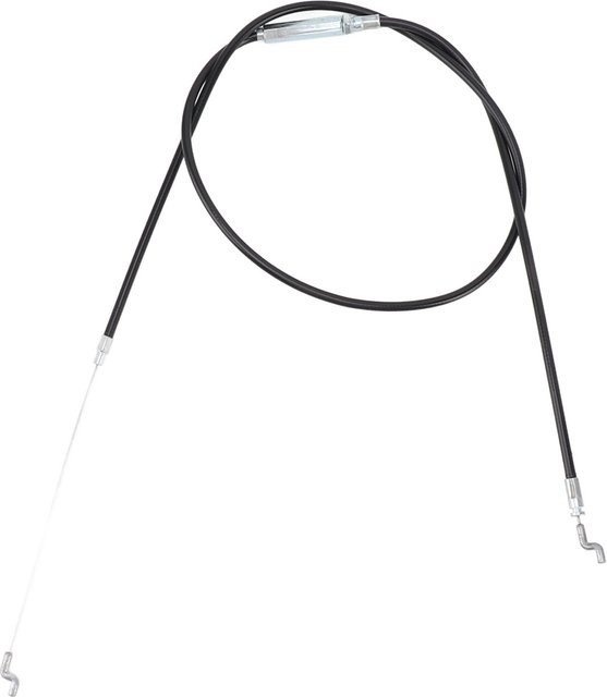 WALFRONT Steuerkabel für Rasenmäher aus Gummi und Stahl in Schwarz - Bild 1