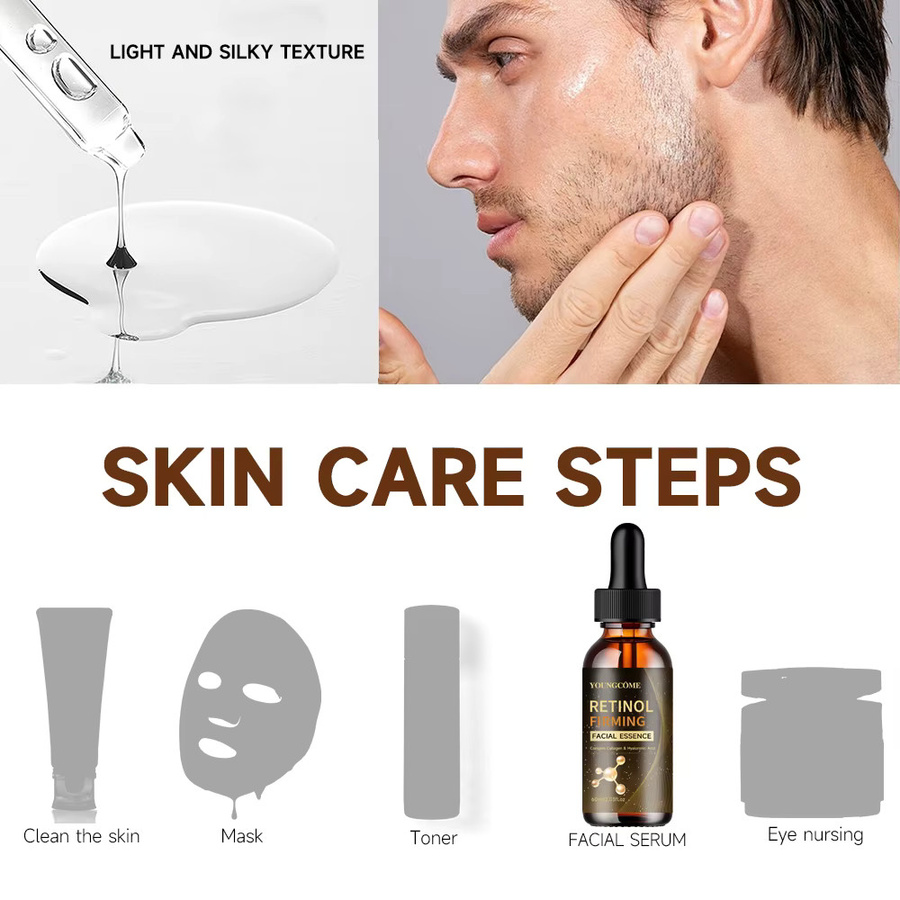YOUNGCOME Retinol Hyaluronsäure Serum, Herren, Reife Haut - Bild 5
