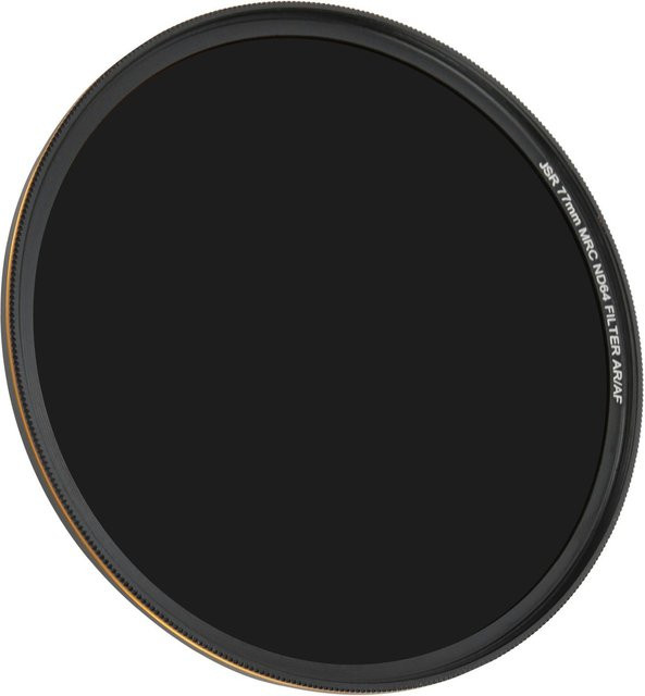 Junestar ND64 Neutraldichte Filter, ultradünner wasserdichter ND-Filter mit Mehrschichtvergütung in Schwarz - Bild 1