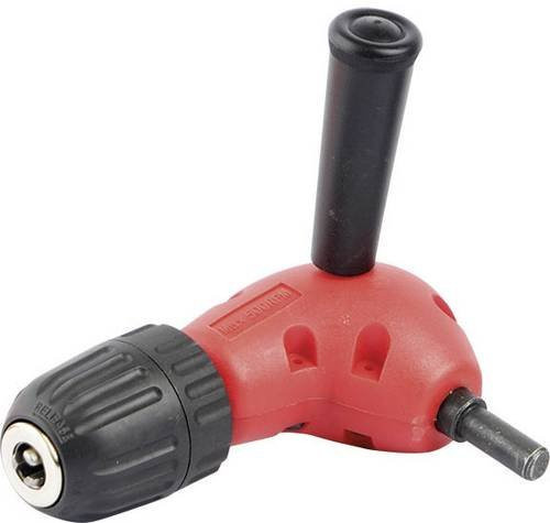 Kunzer Winkelbohrvorsatz 7WA1438 Bit-Halter in Rot mit Spannbereich 0 - 10 mm - Bild 1