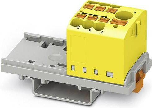 Phoenix Contact Verteilerblock 3273072 Zugfeder Gelb 10 Stück - Bild 1