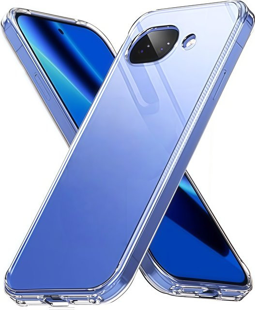 Transparente TPU-Schutzhülle für Google Pixel 10, 9, 8 Pro und XL sowie 10A, 9A, 8A in Klar - Bild 1