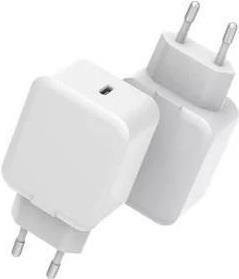 CoreParts MBXUSB-AC0003 Ladegerät für Mobilgeräte mit USB-C Anschluss in Weiß - Bild 1