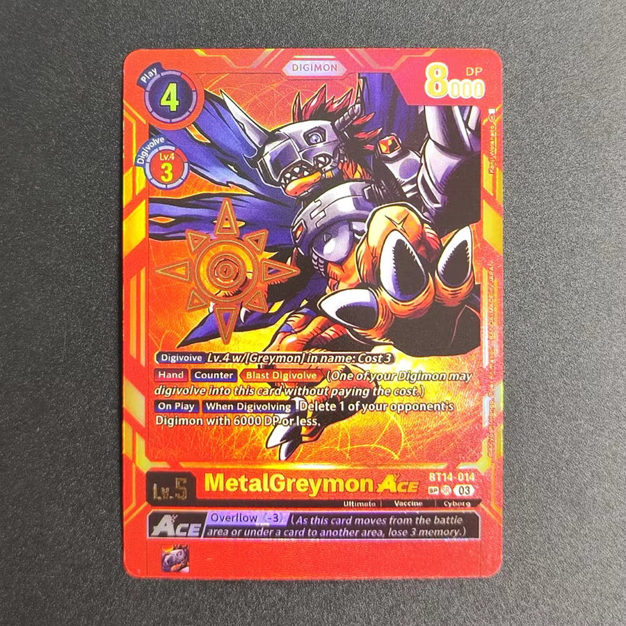 Bandai Digimon Proxy Digimon-Karte Exceed Apocalypse BT14 BT15, Sammelkarte - Bild 2