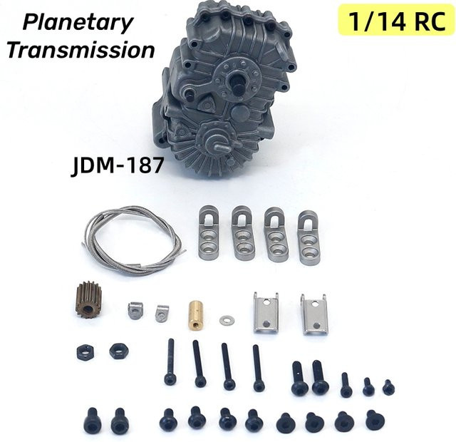 JDMODEL JDM-187 RC Truck Crawler Planetengetriebe, 1:14, Zubehör, Metall - Bild 1