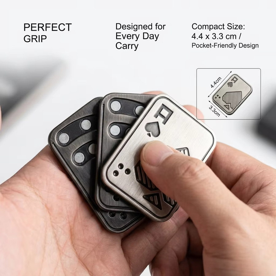 soulbao Metall-Poker-Slider, Fidget-Spielzeug, magnetisch - Bild 2