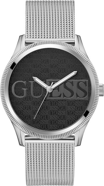 Guess Armbanduhr, Quarz, Edelstahl, Schwarz, 44 mm, Herren - Bild 1
