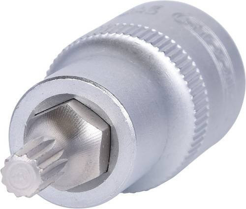 KS Tools Bit-Stecknuss XZN M6 in Silber aus Edelstahl - Bild 1