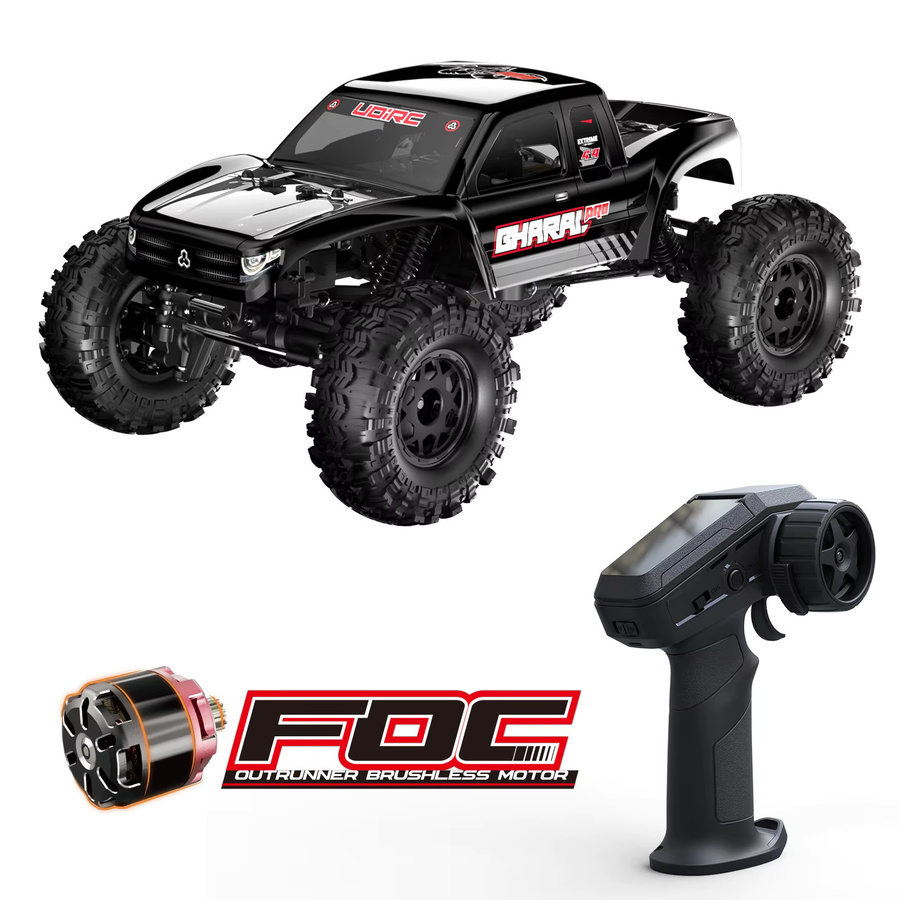 UDIRC UCX1804PRO RC Rock Crawler, 1:18 Maßstab, Allradlenkung - Bild 3