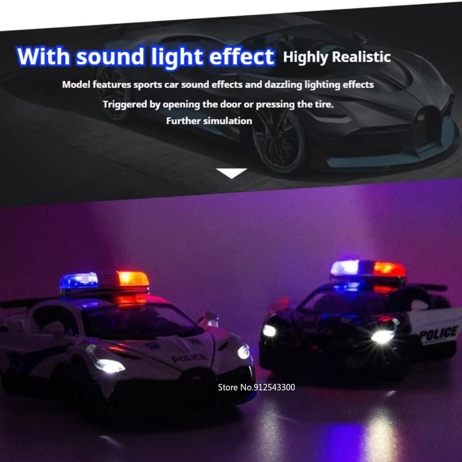 RMZ city DIVO Tourbillon Automodell-Spielzeug, 1:32, mit Licht und Sound, Rückziehfunktion - Bild 5