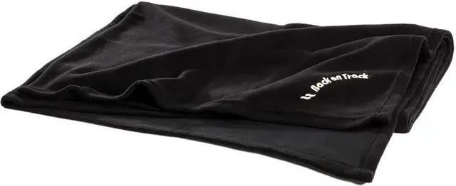 Back on Track Polarfleece Decke aus Polyester in Schwarz, B/B: 120 x 160 cm - Bild 1