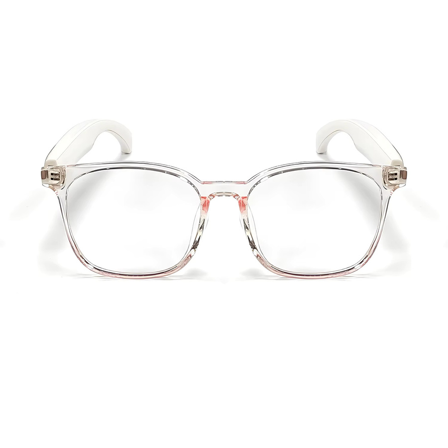 Smarte KI-Übersetzungsbrille von Koipsse in Schwarz mit kabelloser Touch-Bedienung und integriertem Lautsprecher - Bild 3