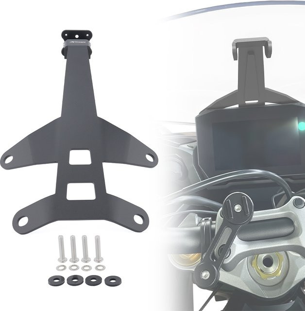 XITOMER Motorrad Handy GPS Halterung für Suzuki GSX-S1000 GT Plus/GT (2022-2026) in Schwarz - Bild 1