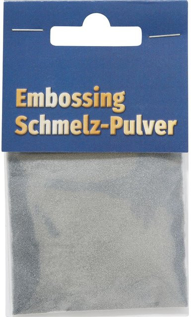 Silbernes Einbrennpulver für Embossing, 10 g - Bild 1