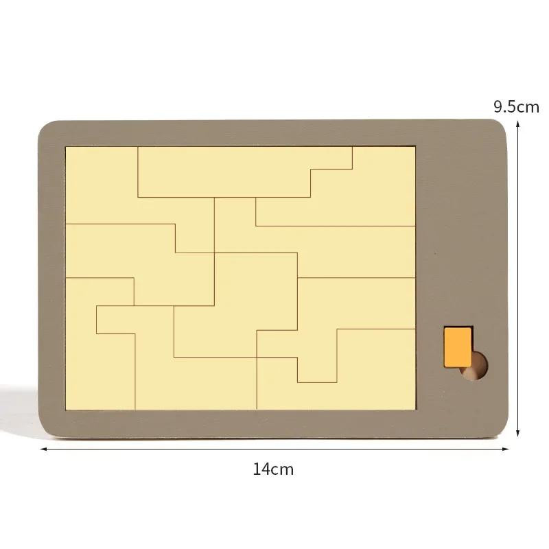 FUYAOZHISHANG Tangram-Brett-Puzzlespiel, Holz, bunt, ab 0 Jahre - Bild 1