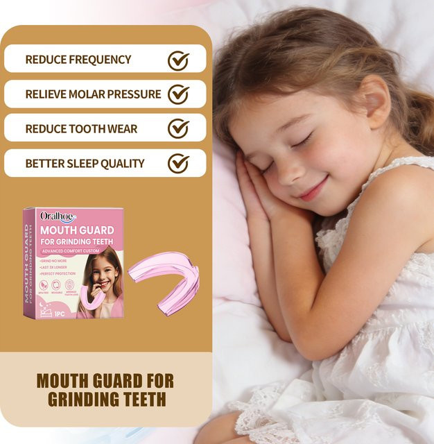 Oralhoe Anti-Bruxismus-Silikon-Mundschutz für Kinder - Bild 1