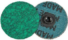 Klingspor Quickchange Disc QMC 409 Schleifscheibe für Metall, Korn 120, Grün - Bild 1