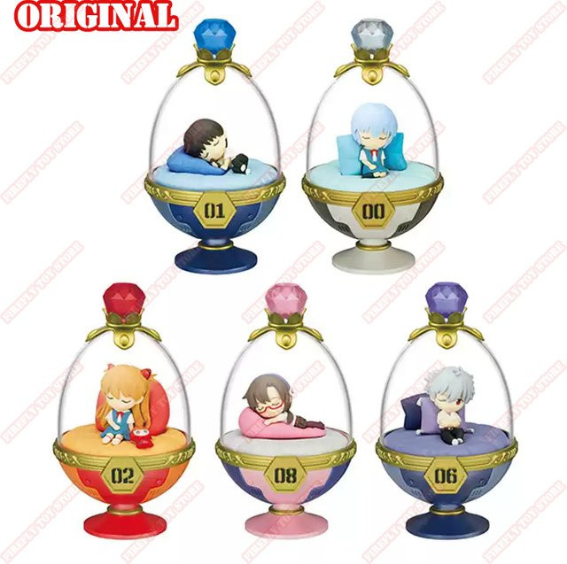 Bandai Neon Genesis Evangelion Asuka Rei SleepingBall, Action Modell Figuren, Einzelfigur - Bild 1