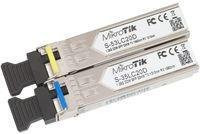 Mikrotik S-3553LC20D SFP-Modul mit LC-Stecker in Silber, 1250 Mbit/s, bis zu 20000 m Reichweite - Bild 1