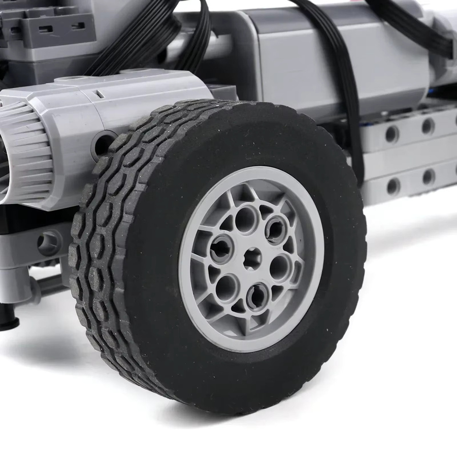 StemEdu 4WD RC Auto Baustein-Set mit elektrischem Chassis, Motor und Empfänger für MOC technische Simulationen - Bild 5