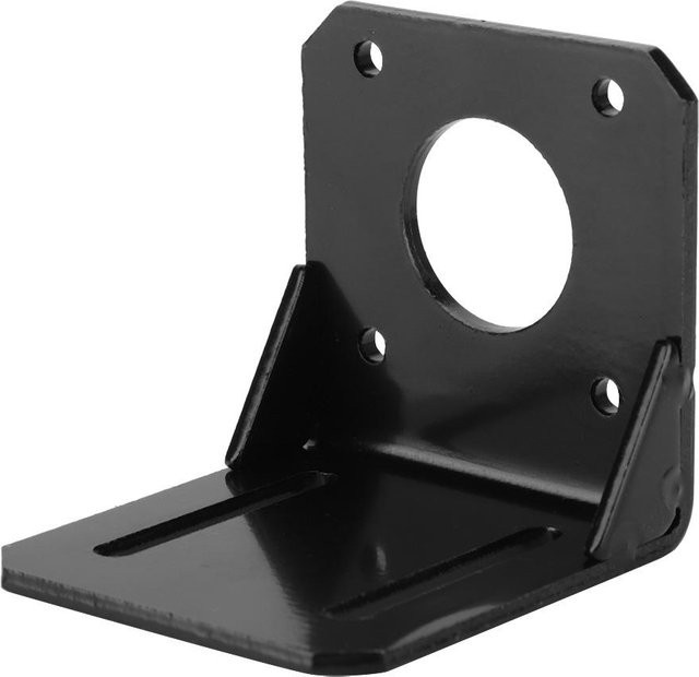 Greartisan Metallhalterung für 42mm NEMA17 Schrittmotor in Schwarz für 3D-Druckerzubehör - Bild 1