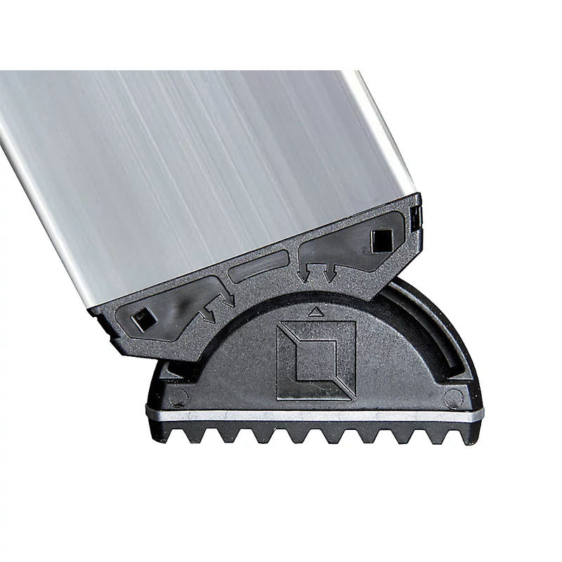 MUNK Günzburger Steigtechnik Clip-Step Aluminium Stehleiter 4 Stufen, Farbe: Silber, Arbeitshöhe: 3 m - Bild 3