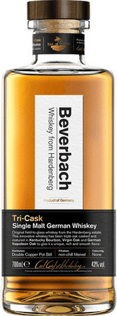 Hardenberg Distillery, Beverbach Tri-Cask Single Malt German Whiskey, 0,7 l