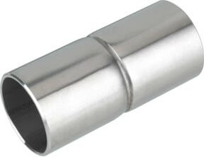 Fränkische Edelstahl-Steckmuffe VMS-E 50 in Silber für VA Steck-ES - Bild 1